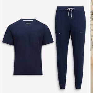 Fabletics Navy Men's Set